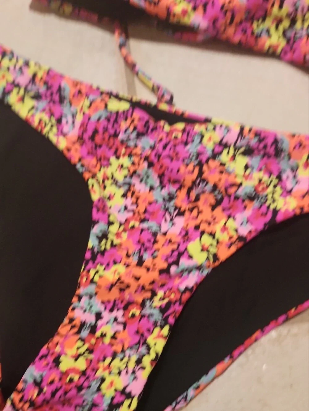 Maaji Pink Multi Floral Bikini Set